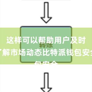 这样可以帮助用户及时了解市场动态比特派钱包安全