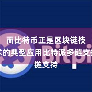 而比特币正是区块链技术的典型应用比特派多链支持